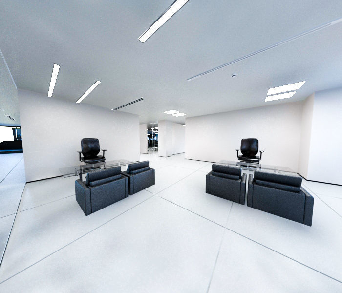 Modern Commercial office 3D model_9