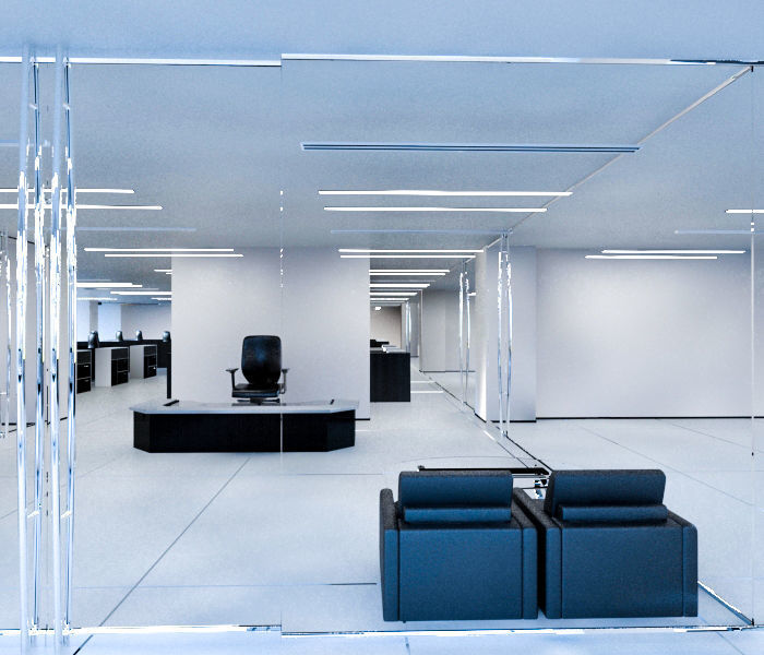 Modern Commercial office 3D model_10