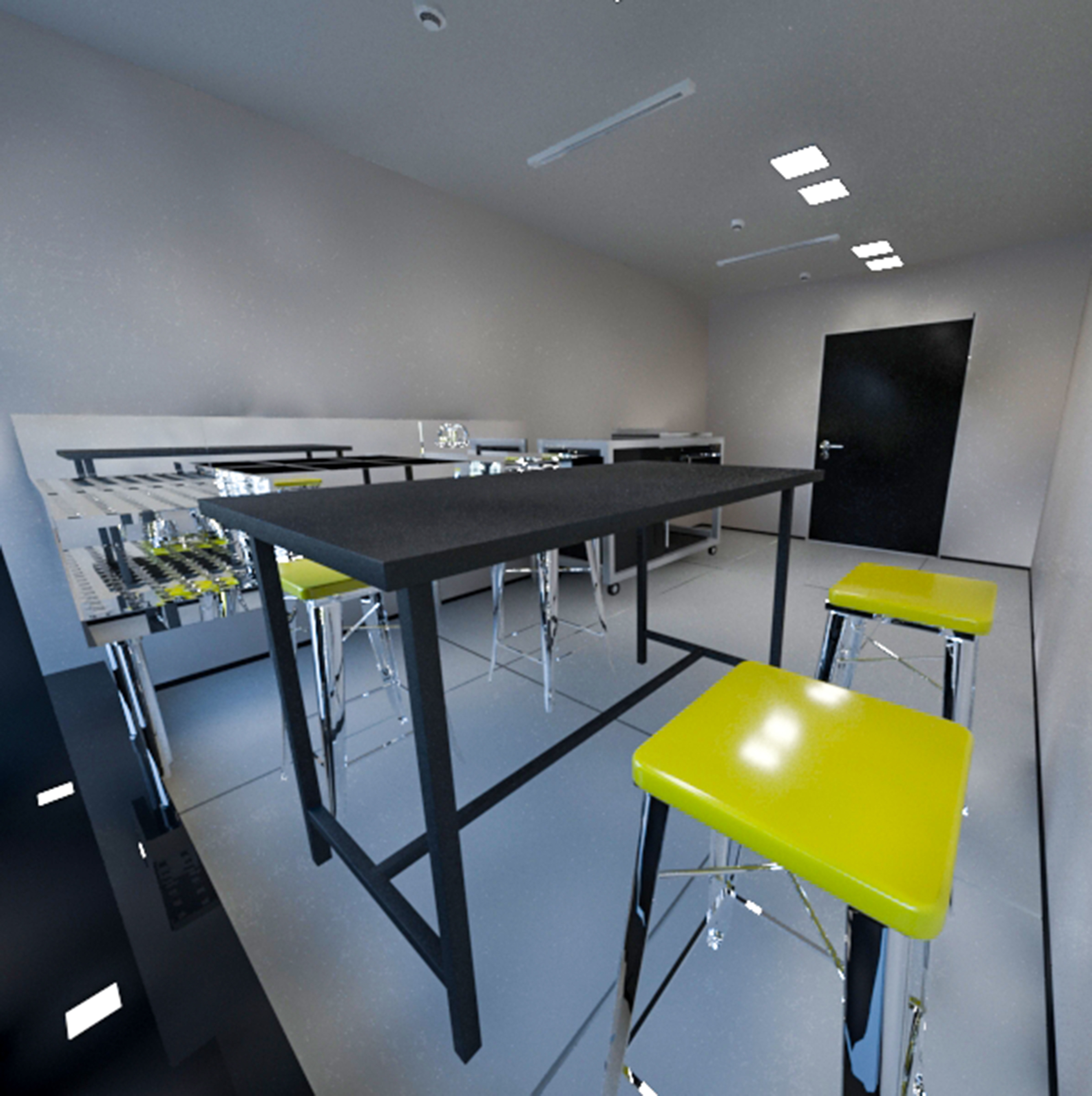 Modern Commercial office 3D model_12