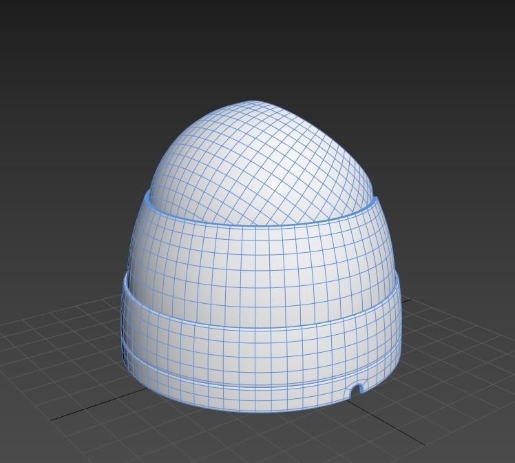 Security Camera - High and Low Poly versions 3D model_4