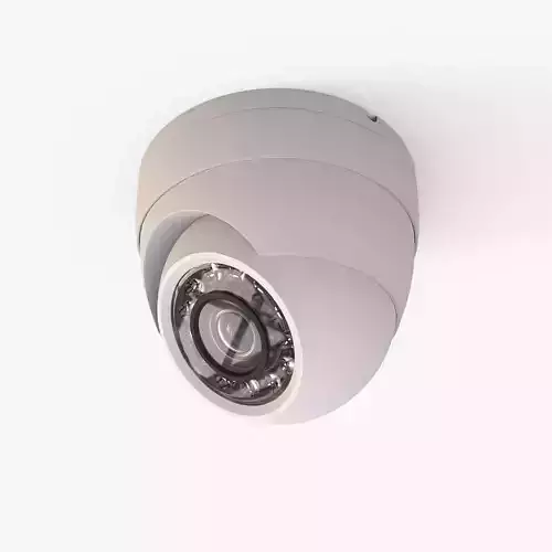 Security Camera - High and Low Poly versions 3D model