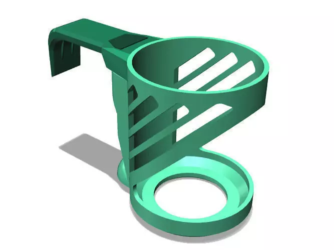 Door Mounted Can Holder Free 3D print model