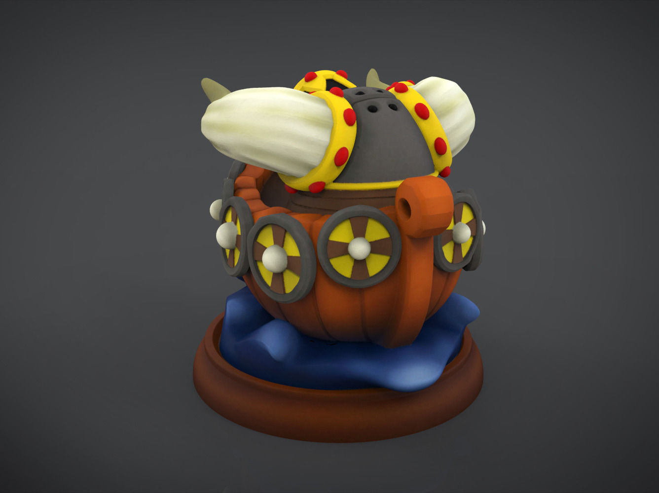 Ship 3d printable figure toy 3D print model_5