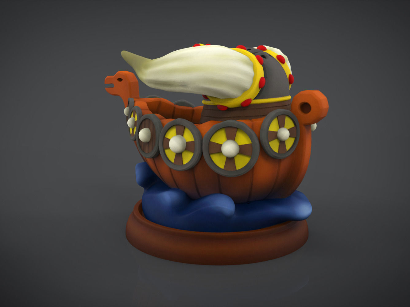 Ship 3d printable figure toy 3D print model_4