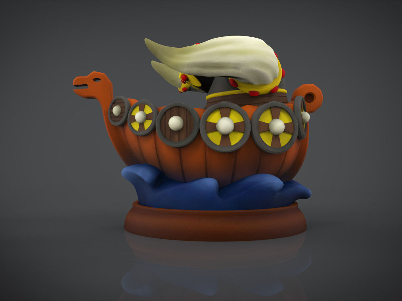 Ship 3d printable figure toy 3D print model_2