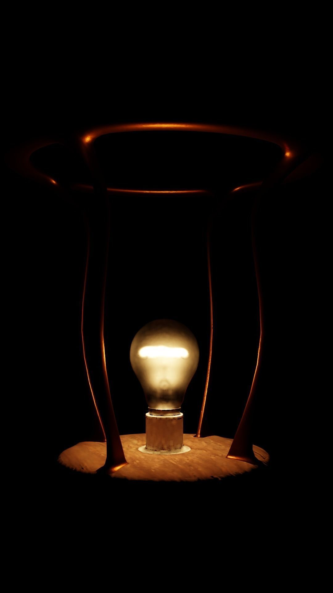 Table Lamp 3D model_2