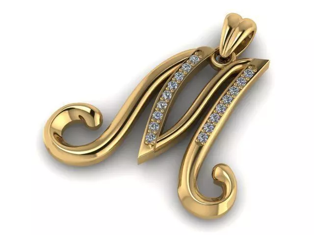 Pendant T00808 3D print model_0