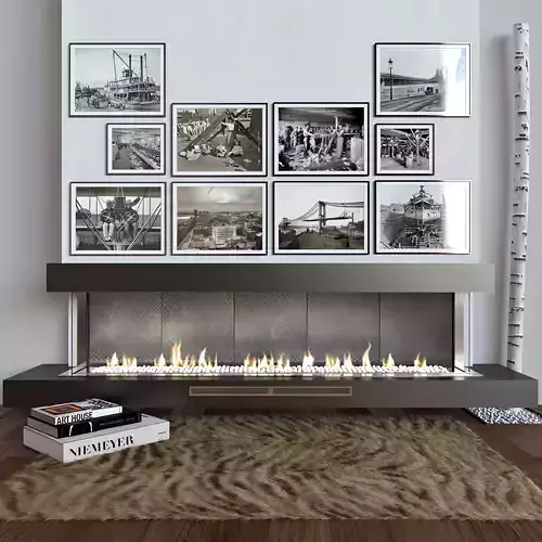 PLANIKA Valentino CS 01 with ANIMATED FIRE 3D model