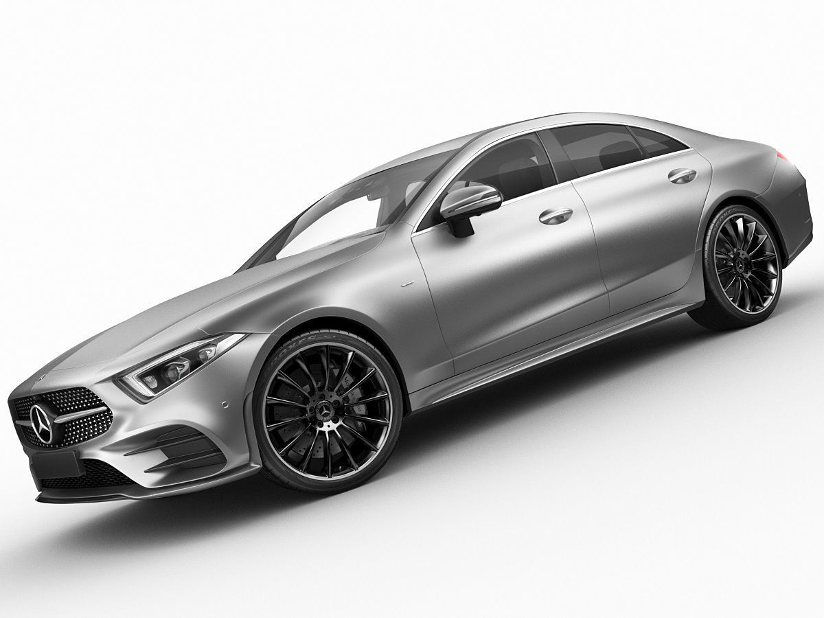 Mercedes-Benz CLS 2018 AMG line 3D model_8