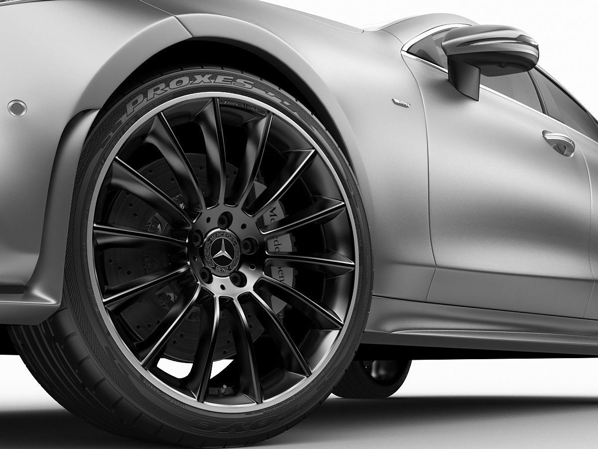 Mercedes-Benz CLS 2018 AMG line 3D model_5