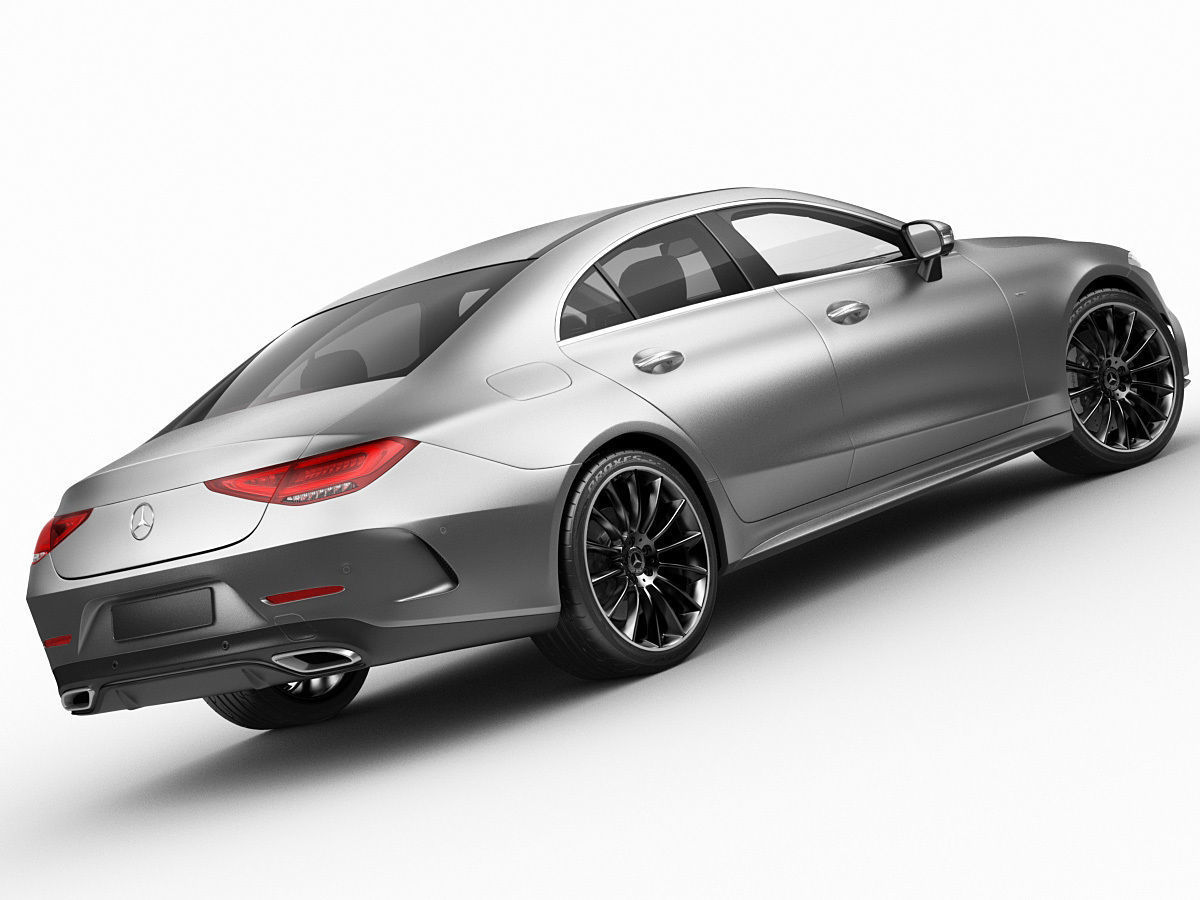 Mercedes-Benz CLS 2018 AMG line 3D model_9