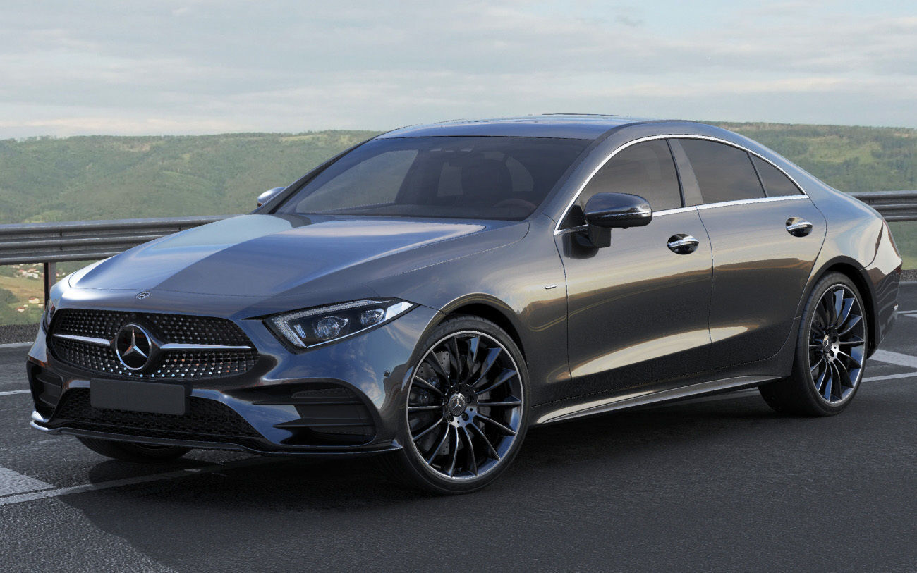 Mercedes-Benz CLS 2018 AMG line 3D model_14
