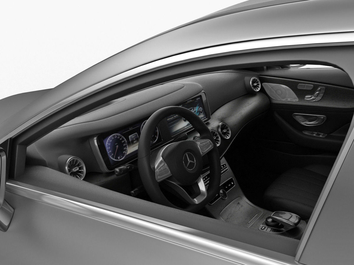 Mercedes-Benz CLS 2018 AMG line 3D model_12