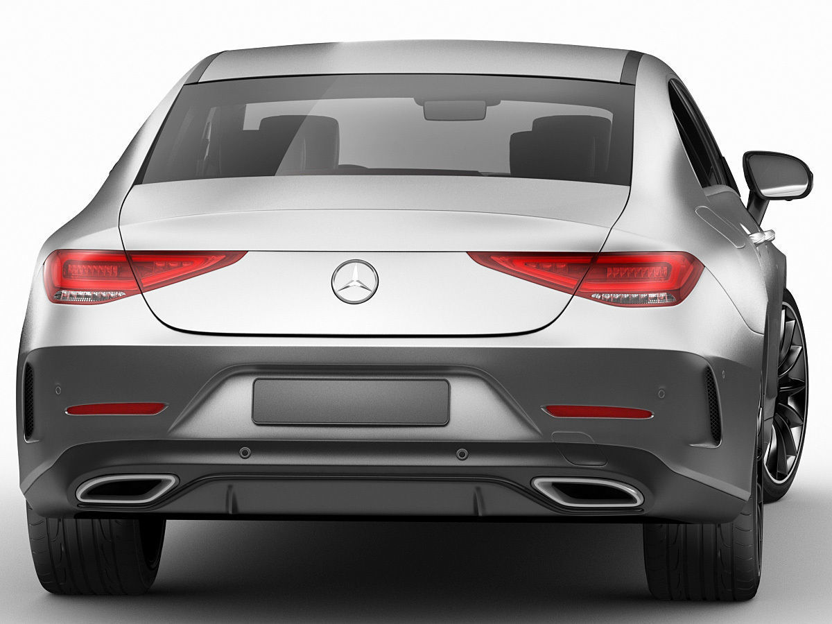 Mercedes-Benz CLS 2018 AMG line 3D model_10