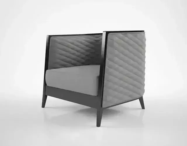 Oasis Saten armchair 3D model