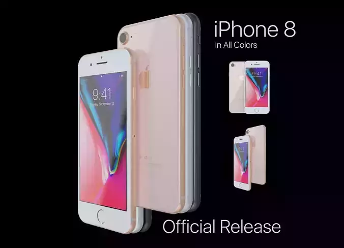 Apple iPhone 8 in All Color 