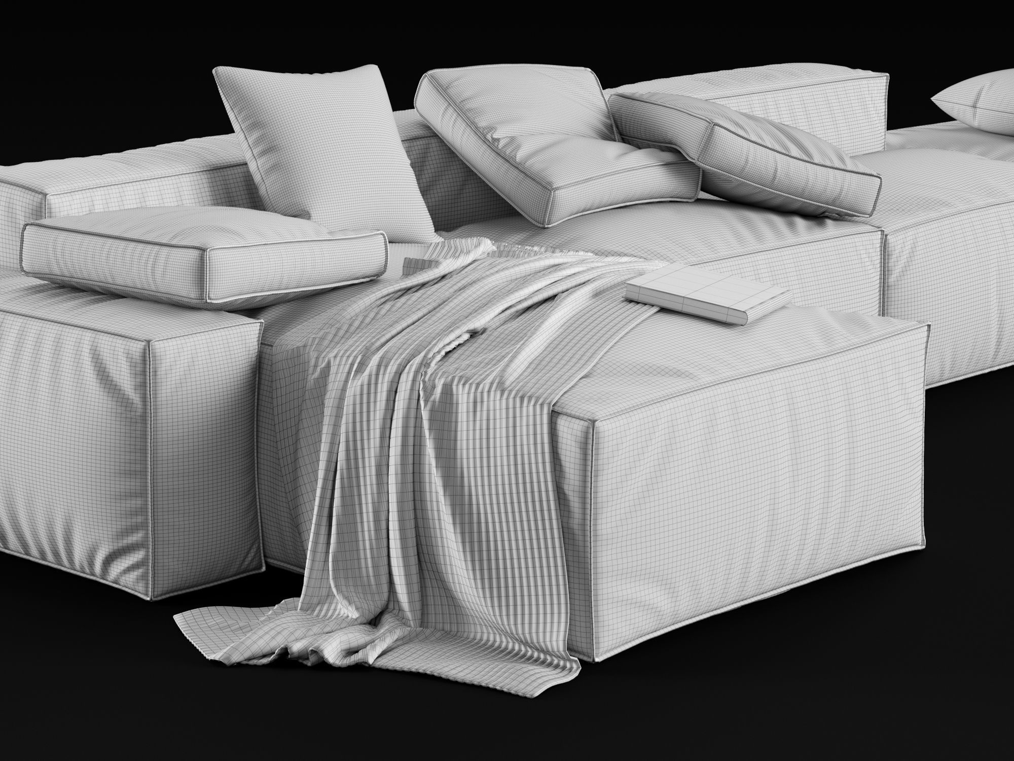 Bonaldo Peanut 3D model_8