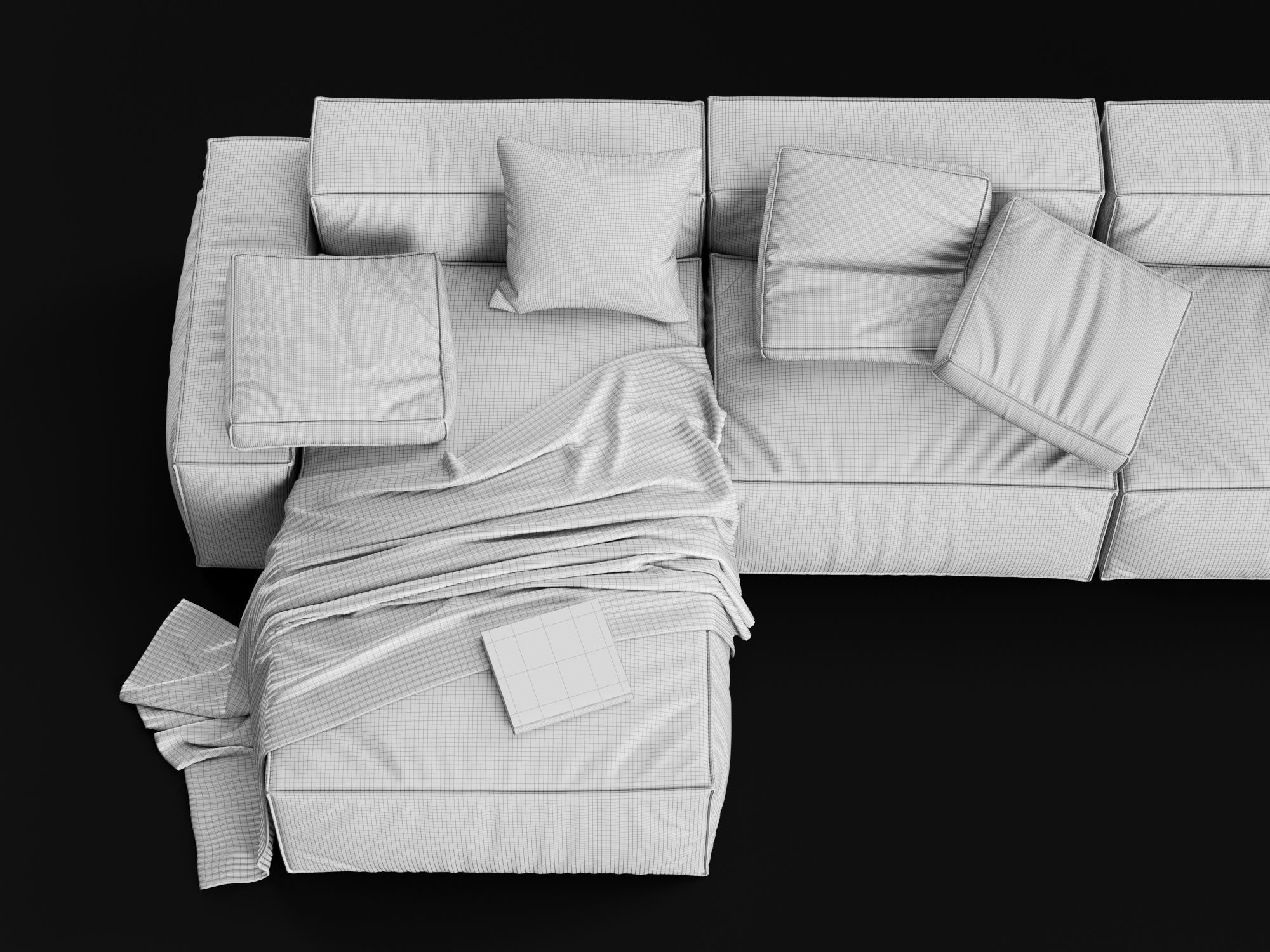 Bonaldo Peanut 3D model_6