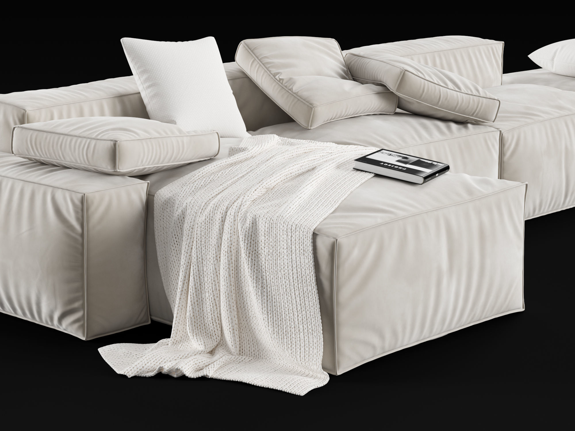 Bonaldo Peanut 3D model_5