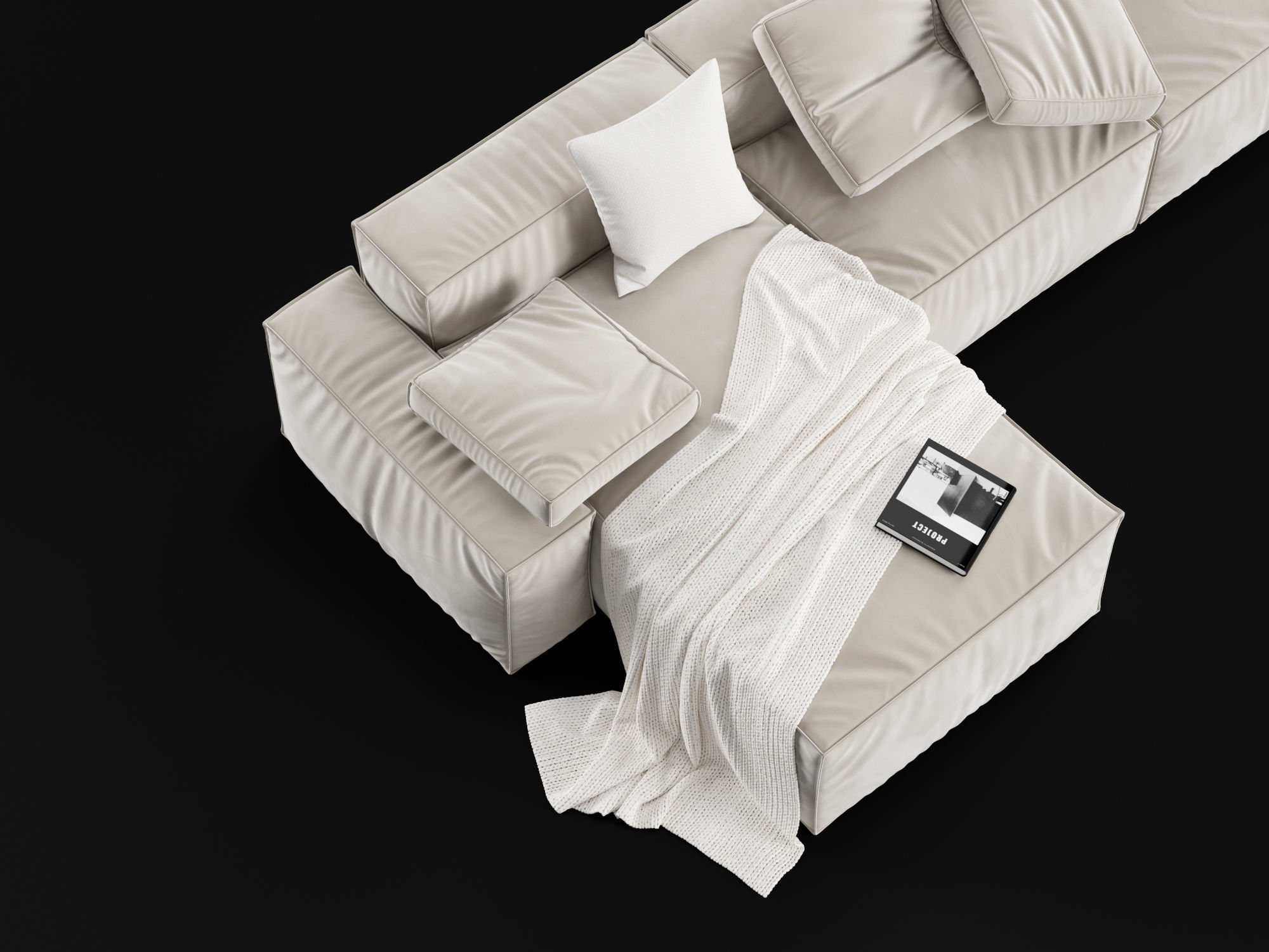 Bonaldo Peanut 3D model_4