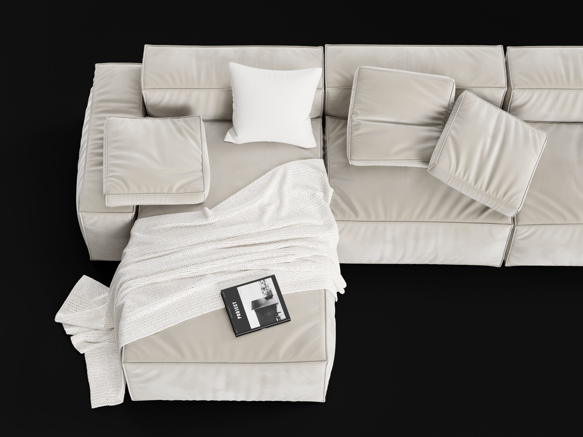 Bonaldo Peanut 3D model_3