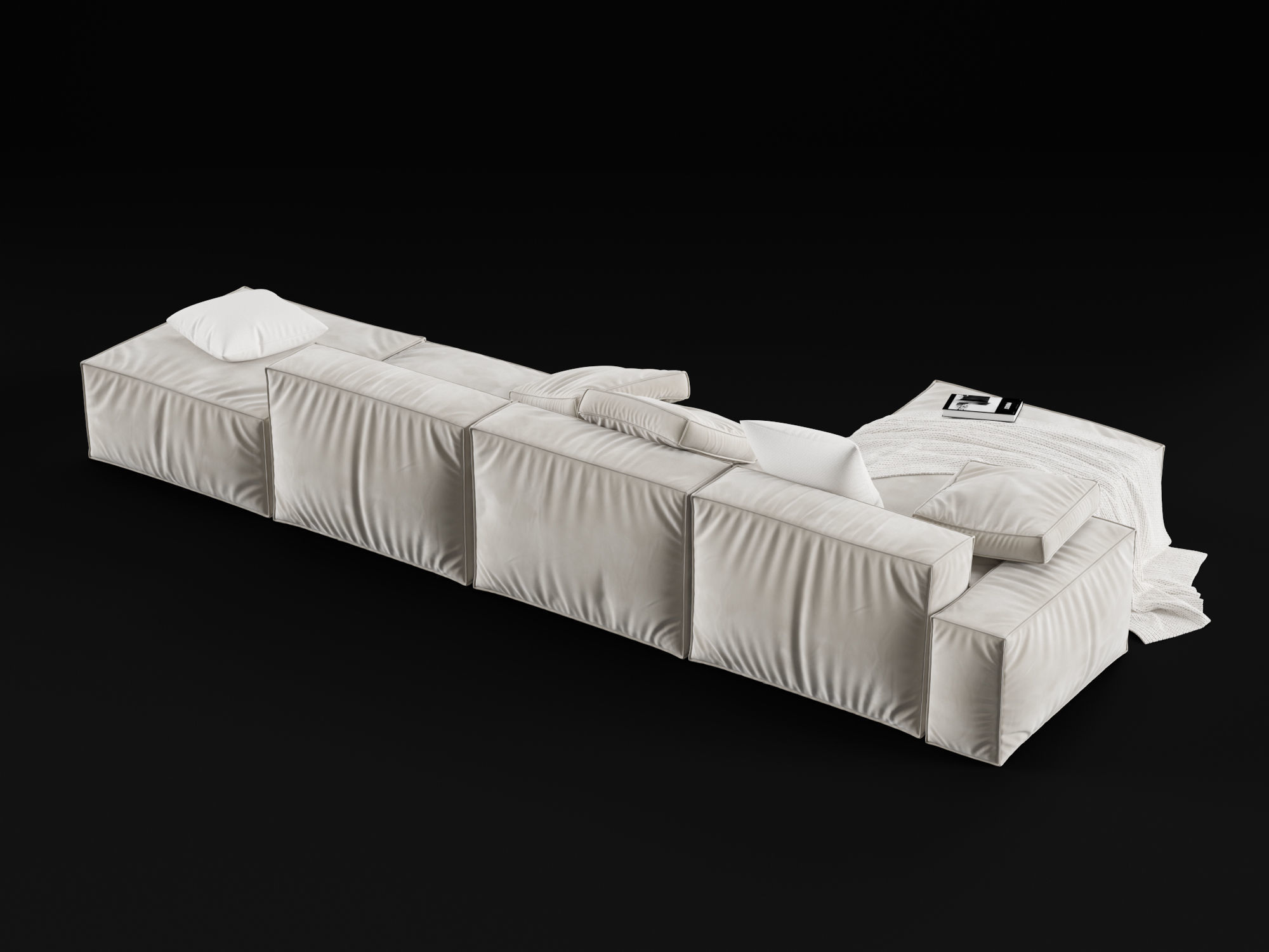 Bonaldo Peanut 3D model_7