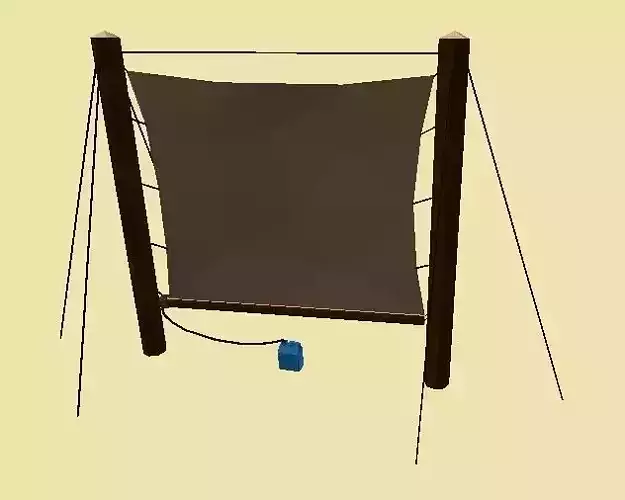 PACK 004   Desert fog water recuperator and jerry can