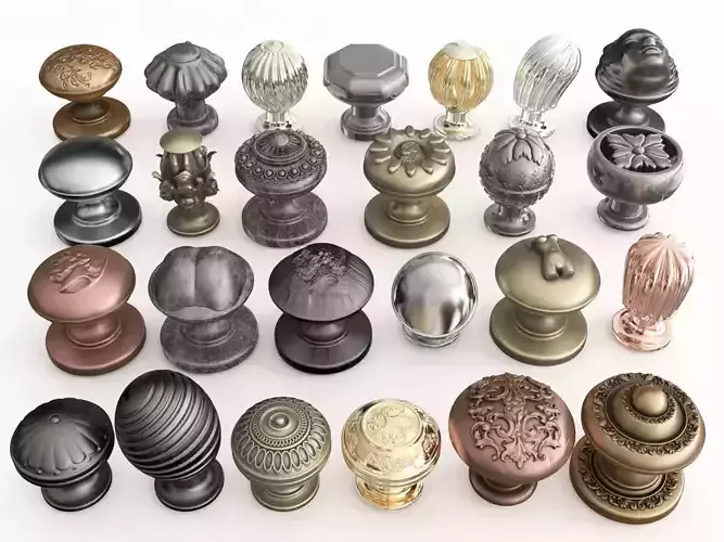 Furniture handle vol 02 3D model