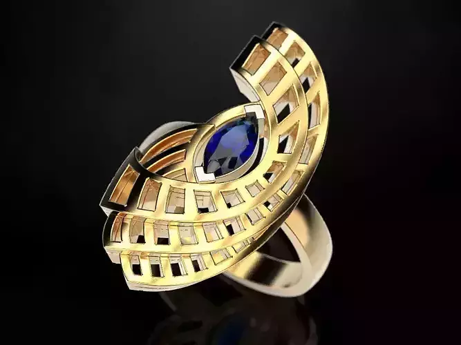 Woman ring 18