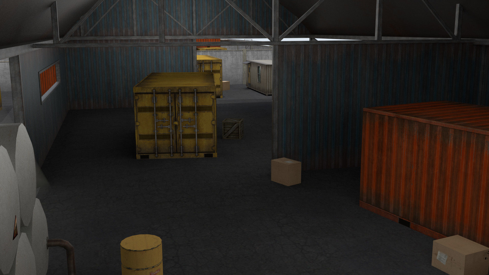 Industrial  Area - Scene Low-poly 3D model_22