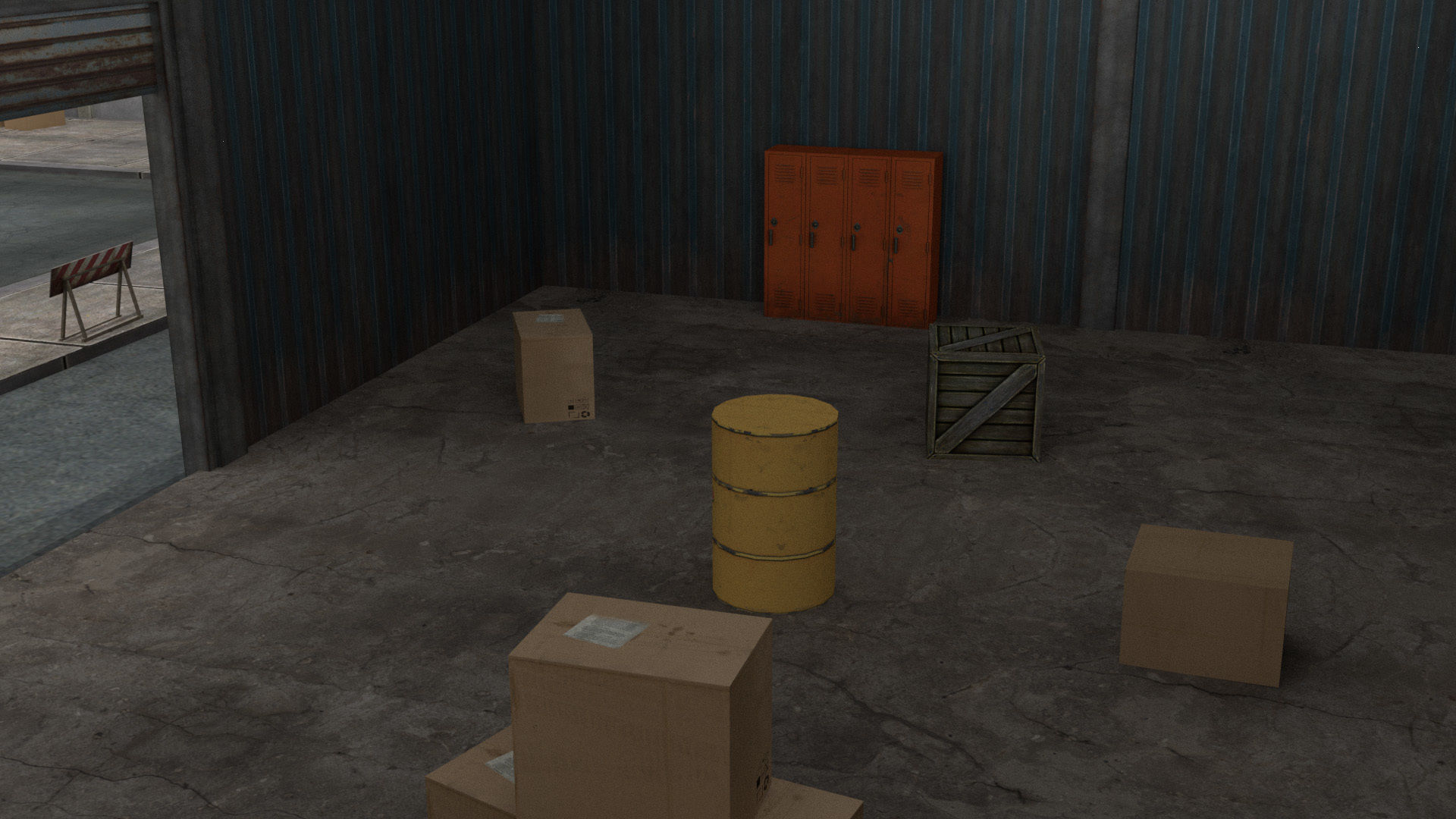 Industrial  Area - Scene Low-poly 3D model_9