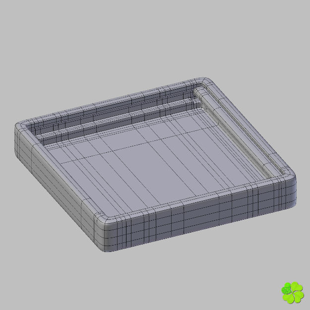 Binary puzzle low poly rigged Low-poly 3D model_23