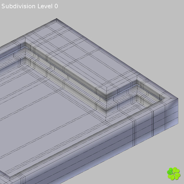 Binary puzzle low poly rigged Low-poly 3D model_28