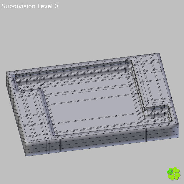Binary puzzle low poly rigged Low-poly 3D model_26