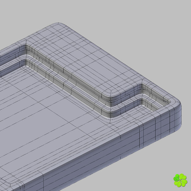 Binary puzzle low poly rigged Low-poly 3D model_27