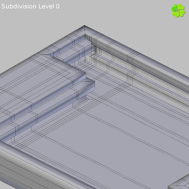 Binary puzzle low poly rigged Low-poly 3D model_30