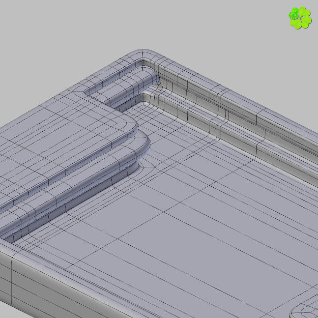 Binary puzzle low poly rigged Low-poly 3D model_29