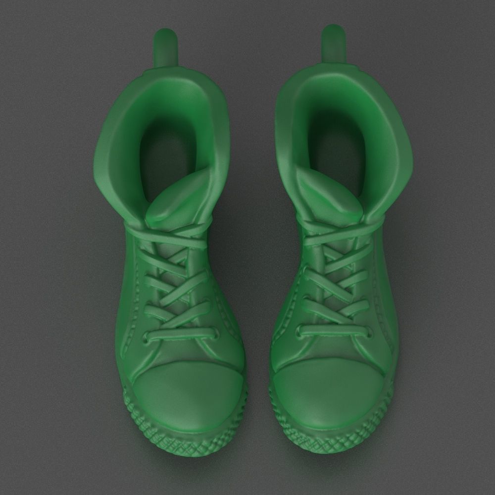 converse pair of sneakers 3D print model_5