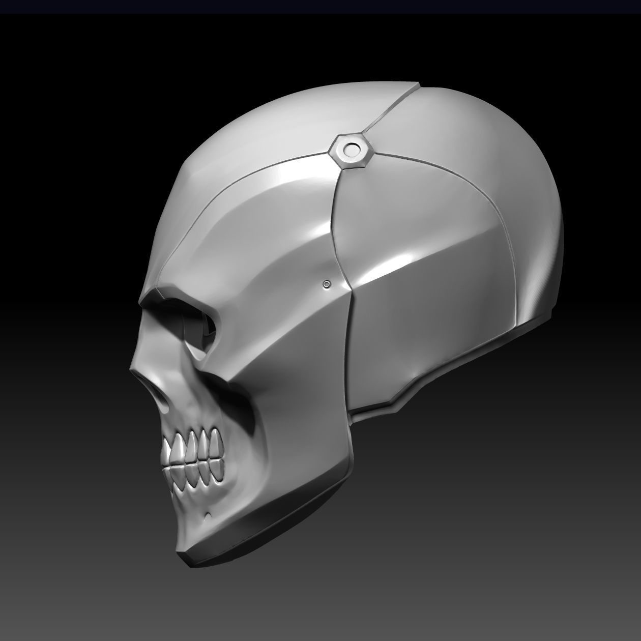 Black Mask Batman DC 3D Printable Model 3D print model_3