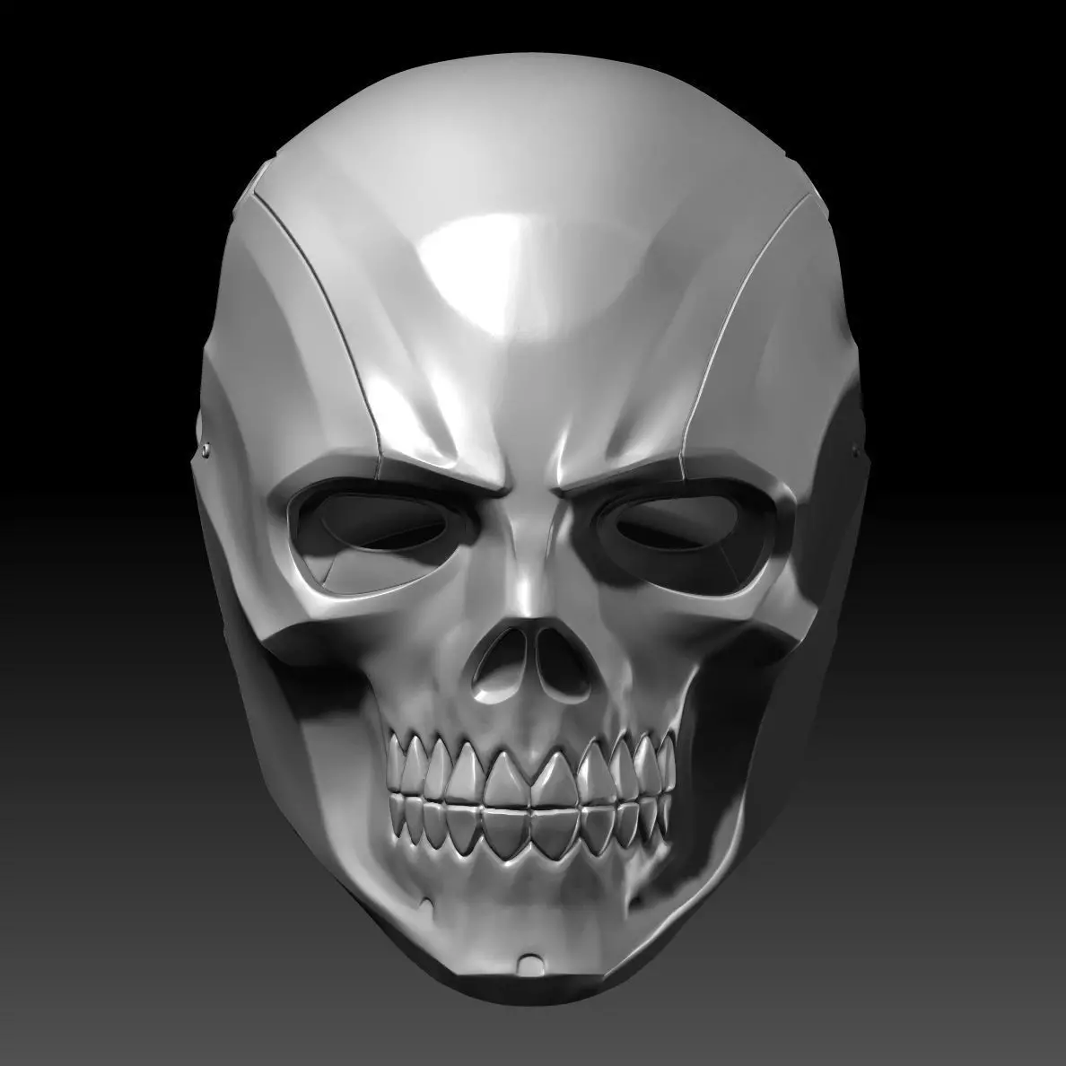 Black Mask Batman DC 3D Printable Model 3D print model_0