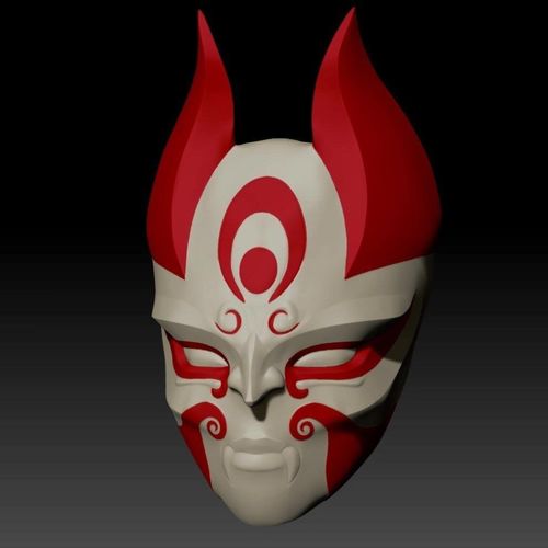 Diana Blood Moon mask 3D printable model 3D print model