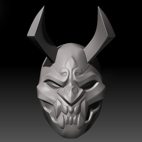 Shen Blood Moon Helmet 3D Printable Model 3D print model