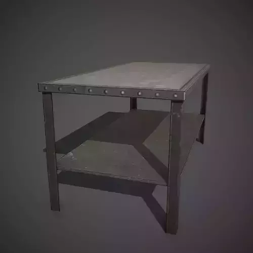 Workbench metal table