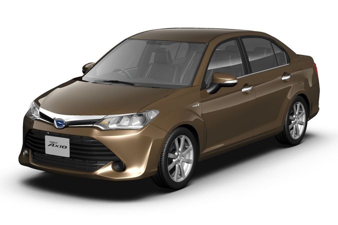 2016 Toyota Corolla Axio 3D model