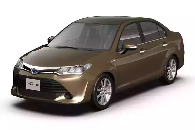 2016 Toyota Corolla Axio 3D model