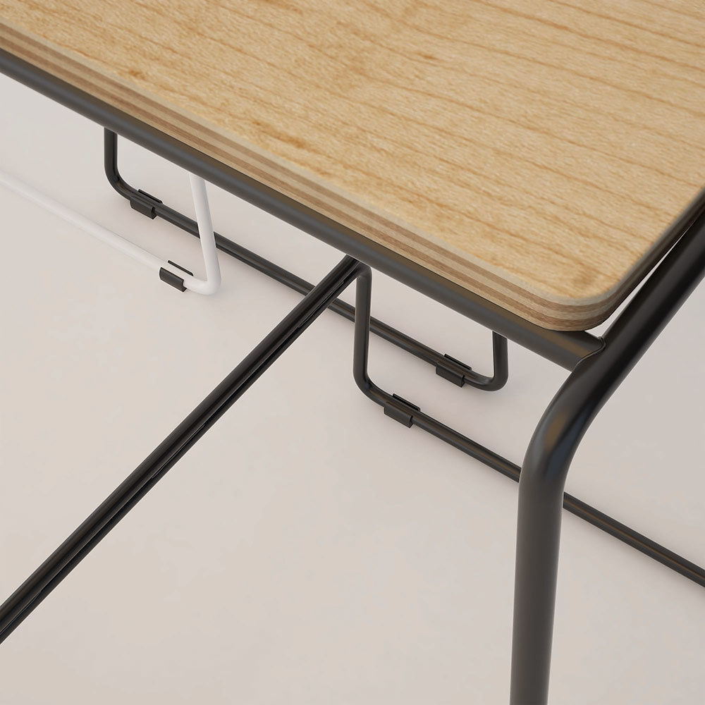 Cintesi Colorado Wire Bar Stool 3D model_6