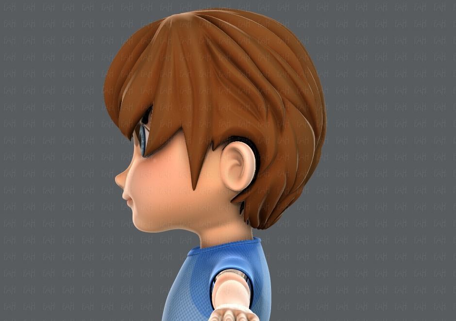Boy character 3D model_24