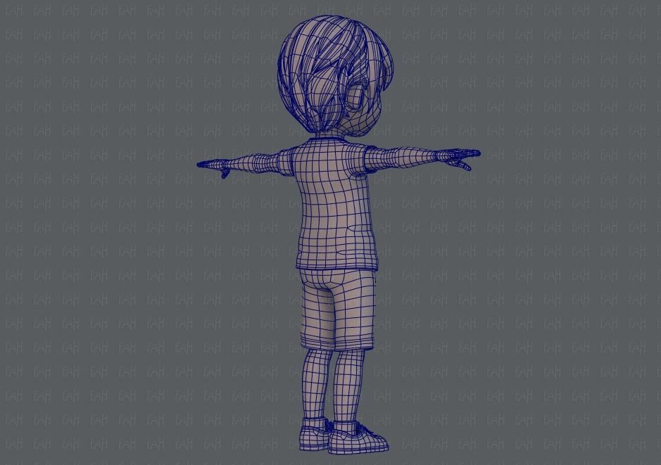 Boy character 3D model_13