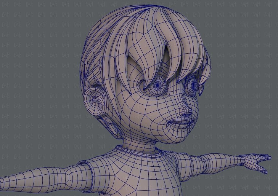 Boy character 3D model_27