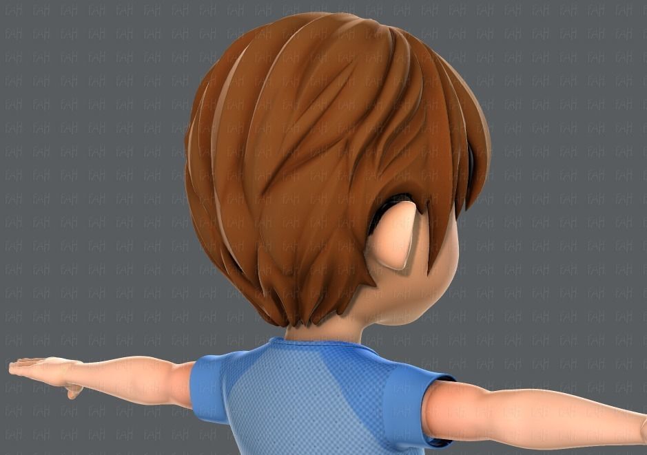 Boy character 3D model_21